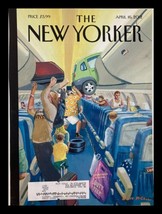 COVER ONLY The New Yorker April 16 2012 Carry-On Luggage by Bruce McCall - £7.53 GBP