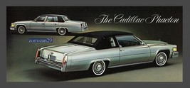 1978 Cadillac Phaeton Coupe &amp; Sedan Vintage Farbe Verkaufskarte -USA-... - £7.92 GBP