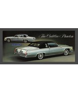 1978 CADILLAC PHAETON Coupe & Sedan VINTAGE FARBE VERKAUFSKARTE -USA-... - $9.91