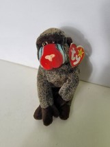 Ty Beanie Baby Cheeks The Baboon 1999 ***Retired***Rare Vintage Collectible Y2K - £19.37 GBP