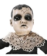 Gothic Creepy Haunted Talking Precious Baby Doll w/ Sound Horror Prop De... - $44.07