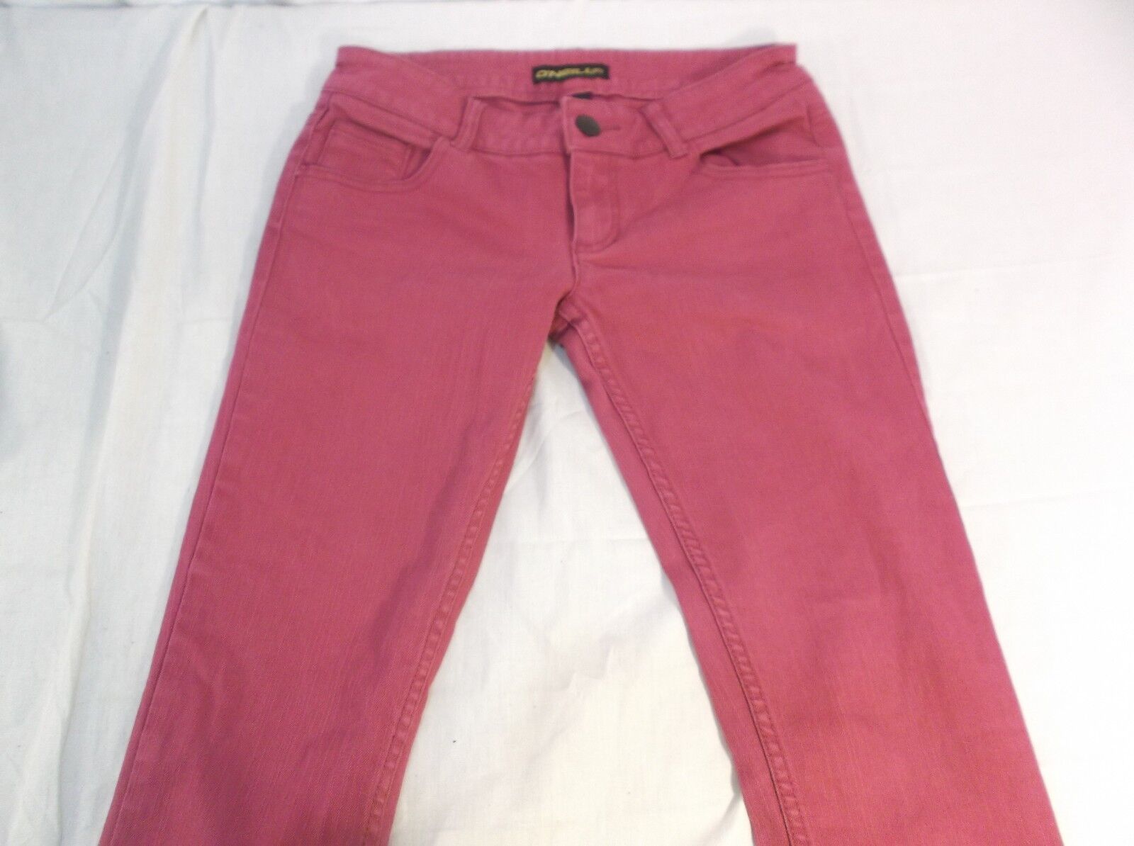 O'Neill  Women's Trousers Pants Jeans Mica long hot pink Size 7 100268 - $23.85