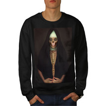 Wellcoda Zombie Religion Horror Mens Sweatshirt, Scary Casual Pullover Jumper - £23.92 GBP+