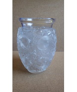 VINTAGE LALIQUE CRYSTAL FRANCE BAGATELLE LOVEBIRDS ART GLASS VASE - £372.83 GBP