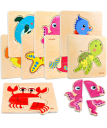 8Pcs Wooden Puzzles for Toddlers 1-3, Toddler Puzzles Ages 2-4, Montesso... - €13,10 EUR 8Pcs Wooden Puzzles for Toddlers 1-3, Toddler Puzzles Ages 2-4, Montesso... - €13,10 EUR