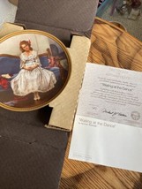 Norman Rockwell Collector Plates Limited Ed Knowles w/COA Waiting at the Dance - £15.82 GBP