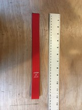 Winch Hook Pull Strap 12 inch Red Single Loop - Warn, Ramsey, Mile Marke... - $13.81