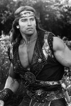 Arnold Schwarzenegger 1985 Red Sonja beefcake pose 4x6 inch real photo - £3.74 GBP