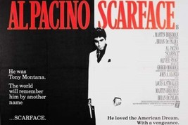 Scarface Al Pacino classic artwork 4x6 photo inch movie poster - £4.78 GBP
