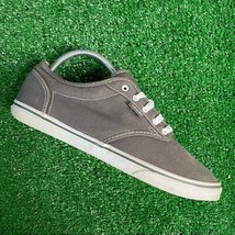 Vans Basic Lace Up Gray Sneakers Women’s Size 9 - £6.05 GBP