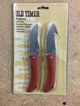 Schrade Old Timer 2pc ABS Folding Knife Combo Set Linerlock 1085927 - $28.49