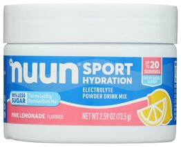 Nuun, Powder Sport Hydration Pink Lemonade, 2.59 Ounce - $17.81