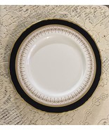 1 Royal Worcester Regency Blue Dinner Plates 10 7/8&quot; Cobalt Blue Gold Ri... - $790.08 MXN