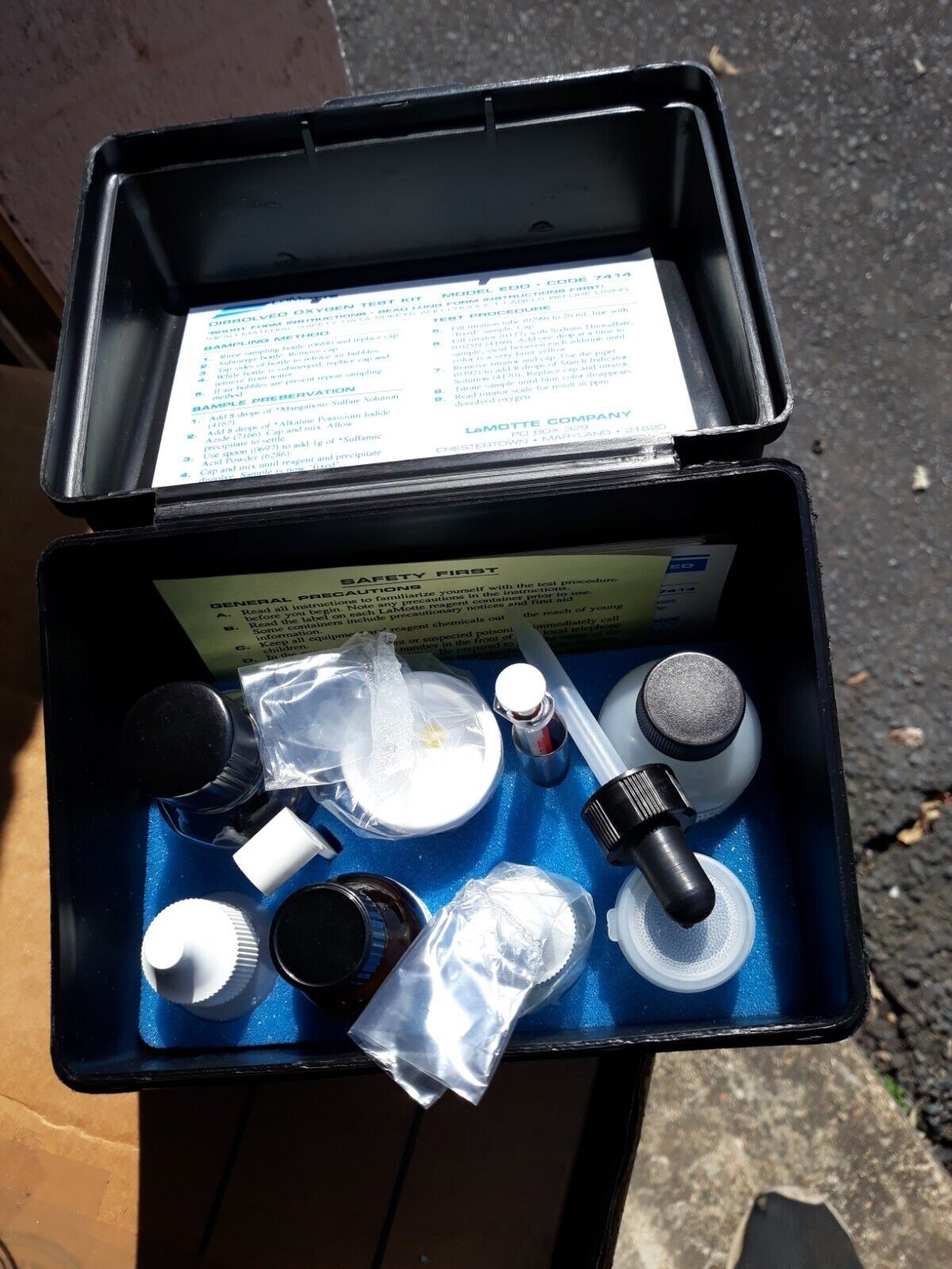 Lamotte Dissolved Oxygen Kit EDO 7414 - $93.50