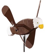 AMERICAN BALD EAGLE WIND SPINNER - Amish Handmade Weather Resistant Whir... - $84.97