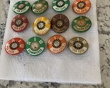 Lot of 12 Vintage Allied Industrial Workers AIW Pins - £11.66 GBP