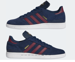 new adidas BUSENITZ Youth Originals Shoes sz 5 Junior blue run gym sneakers - £47.39 GBP