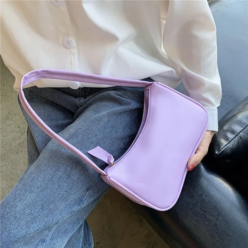 Women&#39;s Shoulder Bag Purple - £7.96 GBP