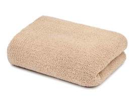 Kashwere Teddy Light Brown Solid Throw Blanket - £131.89 GBP