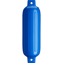 Polyform G-1 Twin Eye Fender 3.5&quot; x 12.8&quot; - Blue [G-1-BLUE] - £8.13 GBP