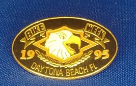 RARE 1995 DAYTONA BEACH, FL BIKE WEEK PIN PRE-OWNED- NO BACK - $16.82