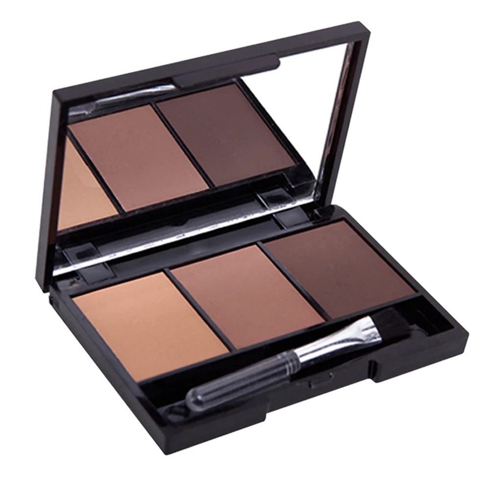 New eyebrow powder palette 3 colors long lasting cosmetic makeup for women lady sci88 thumb200