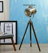 Marine Search Light Floor Lamp Nautical Spot Studio Tripod Floor Lamp Best - £118.03 GBP