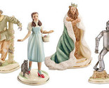 Lenox Wizard of Oz Figurine Set 4PC Lion Tin Man Dorothy Scarecrow Toto ... - $1,401.25