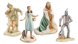 Lenox Wizard of Oz Figurine Set 4PC Lion Tin Man Dorothy Scarecrow Toto Gift NEW - $1,375.00