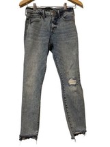 Lucky Brand Womens Jeans Ava Skinny Mid Rise Zip Pockets Size 4/27 Acid ... - $19.31