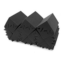 8 Pack of 4.6 in X 4.6 in X 9.5 in Black Soundproofing Insulation Bass Trap - £23.18 GBP
