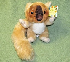 Wildlife Artists Bush Baby Plush 9" Stuffed Animal With Hang Tag 2003 Long Tail - $13.86