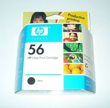 Hp INK..56 Black Inkjet Print Cartridge New Old Stock Never Opened - $6.81