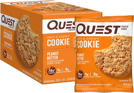 Peanut Butter Protein Cookie, High Protein, Low Carb, 12 Count - £26.03 GBP