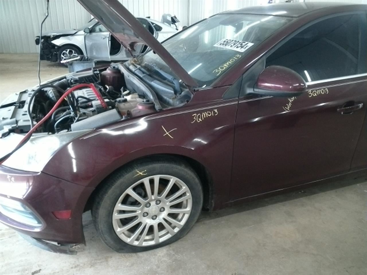 Driver Front Spindle/Knuckle VIN P 4th Digit Limited Fits 11-16 CRUZE 104763240 Item image 4