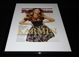 Karmin Framed 11x14 ORIGINAL 2012 Rolling Stone Magazine Cover  - $34.64