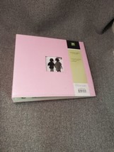 New Making Memories 8x8 Corduroy Scrapbook Photo Album Pink Window 3- Ring - £7.47 GBP