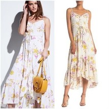 Nanette Lepore Floral Ruffle High-Low Maxi Dress SZ 10 NWT - $47.20