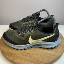 Nike Air Zoom Pegasus 36 Trail Women&#39;s Size 7.5 Running Shoes Cargo Khaki Green - £35.19 GBP