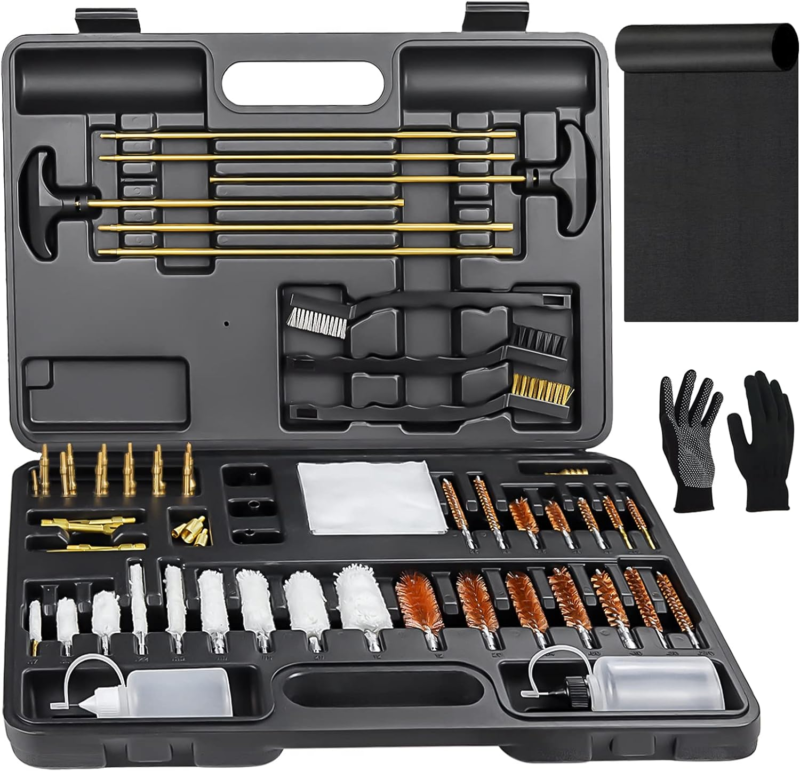 Tacsnake Universal Gun Cleaning Kit Hunting Handgun Shot Gun Cleaning Ki... - $82.69