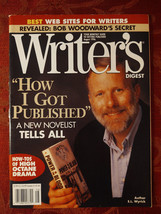 WRITERS DIGEST Magazine August 1996 E L Wyrick Bob Woodward Randall Silvis - £11.32 GBP