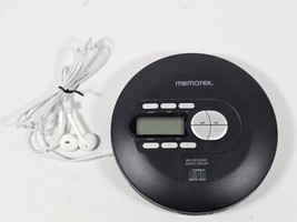 Memorex MPC600B Portable CD Player With Apple Headphones - Black - $19.80