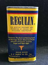 Vtg Drug Store Pharmacy Original Tin Regulin S.F. Durst &amp; Company - $44.95