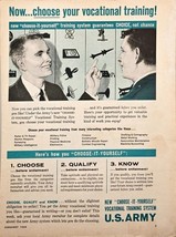 1959 U.S. ARMY - Vocational Training - Choose It Yourself - Vintage Prin... - $258.33 MXN