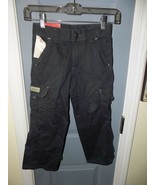 Wrangler Classic Cargo Navy Blue Pants Size 5 Boy&#39;s  Adjustable Waist NEW - £15.57 GBP