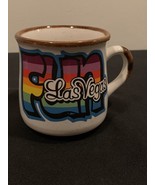 Vintage 1980&#39;s Las Vegas Coffee Mug cup FUN - $17.75