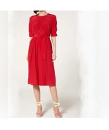 LK Bennett, Dr Reina Below Knee Length Dress Size US 6, Tie Waist UK 10 - $132.30