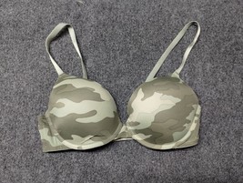 Pink by Victoria Secret Bra Women 36C Camouflage Wear Everywhere Lightly... - $13.97