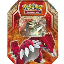 Pokémon Groudon-EX Legends of Hoenn Empty Tin – Collectible Storage Case - €5,96 EUR