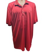 XXXL Greg Norman Play Dry Red Polo Shirt - £17.33 GBP